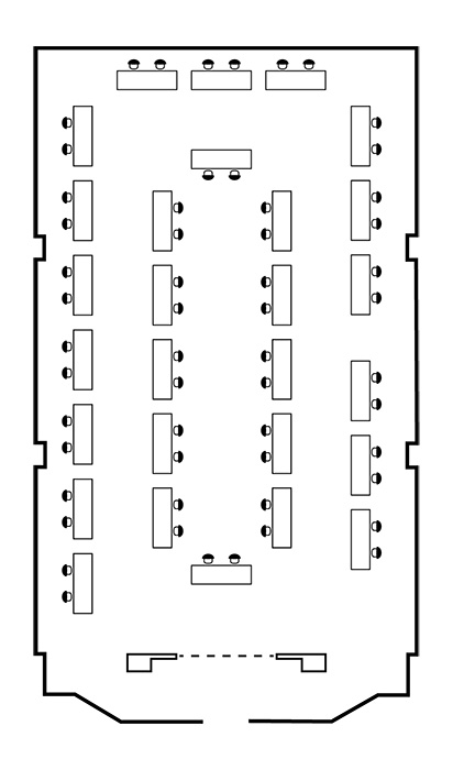 Exhibitor/Show floor plan