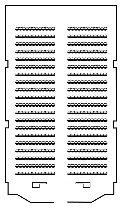 Theater floor plan