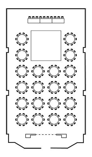 Front Reception floor plan
