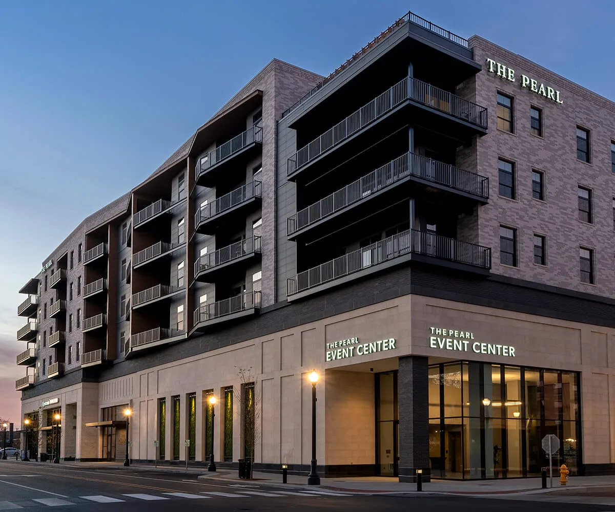 Exterior of The Pearl