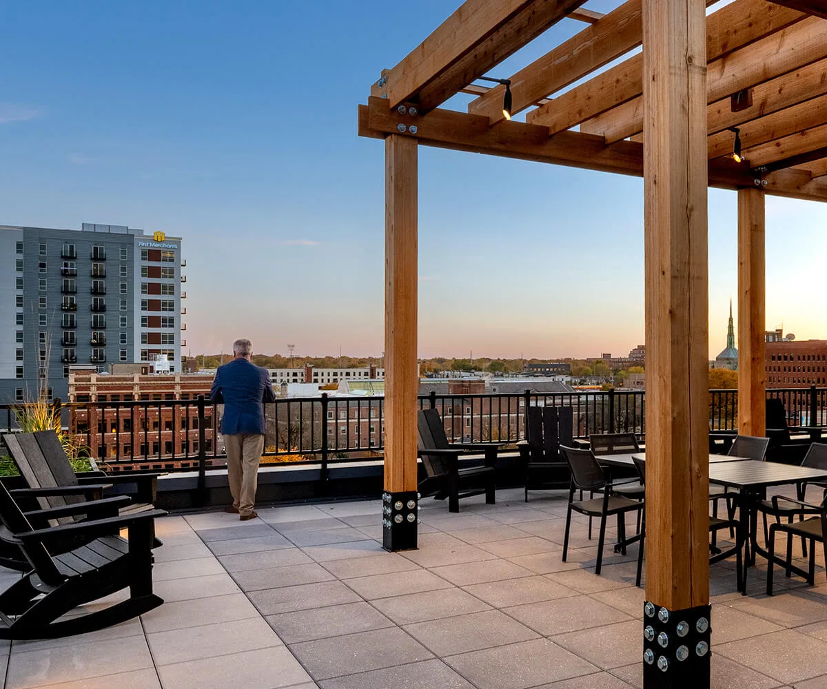 Exterior view from The Pearl