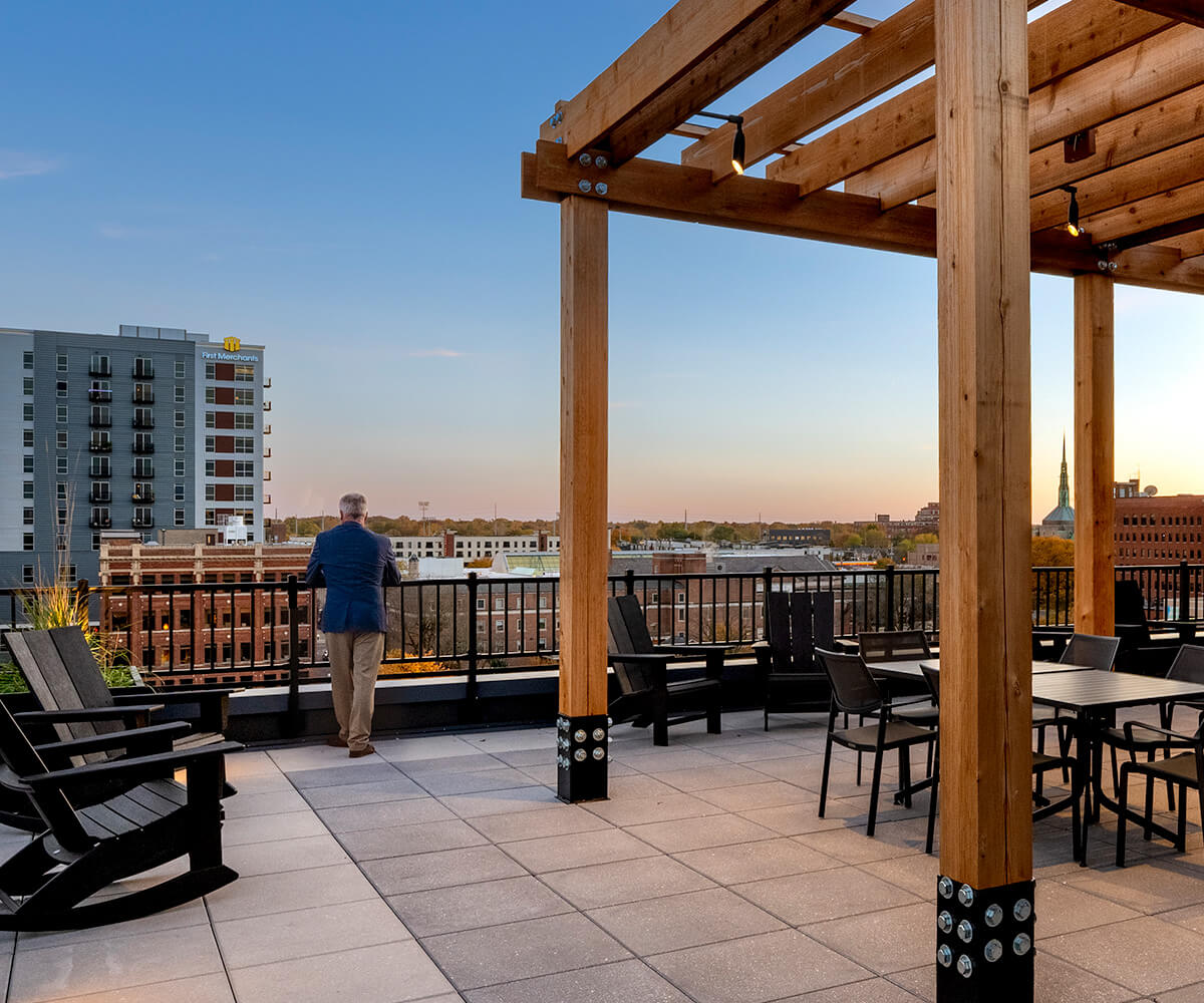 Exterior view from The Pearl